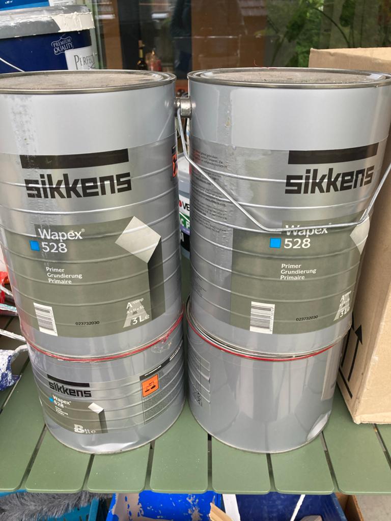 Sikkens wapex 528 verf vloer, Ophalen, Nieuw, Wit