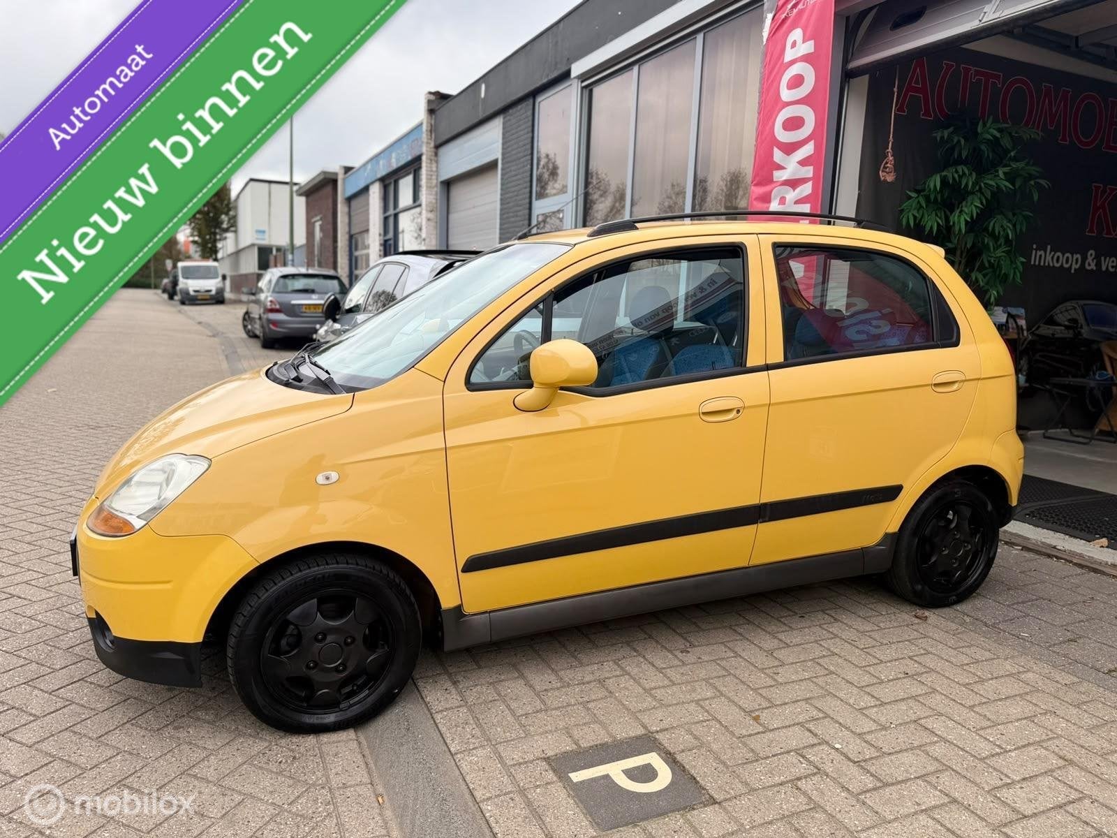 Chevrolet Matiz 0.8✅Style✅AUTOMAAT✅✅, Auto's, Gebruikt, Bedrijf, 3 cilinders, Elektrische ramen