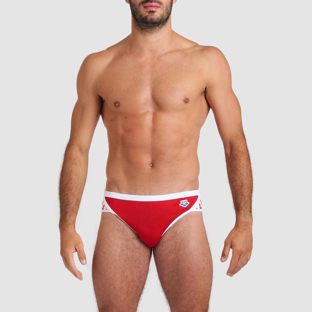 Nieuwe Arena M Icons Swim Briefs Solid Zwembroek Red White, C.da Cisterna, 84/85 62029 Tolentino (MC) Italië, Ophalen of Verzenden