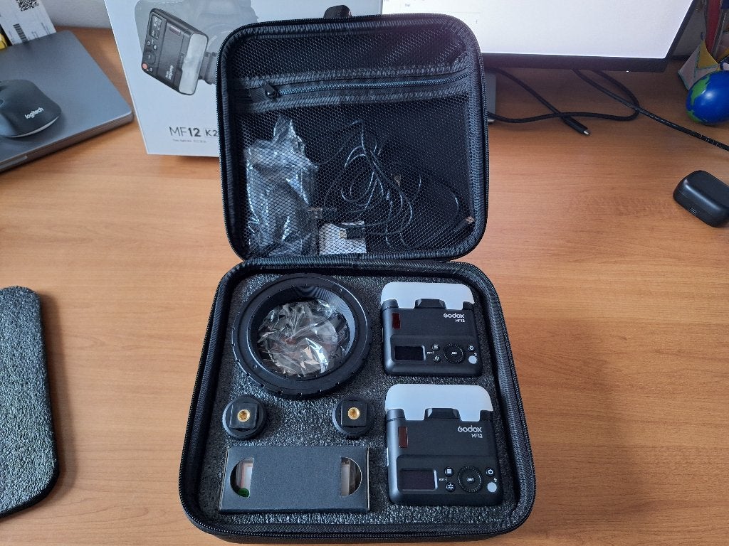 Godox MF12-K2 Macro Flash - Mint/Great Condition, Audio, Tv en Foto, Nikon, Ophalen of Verzenden, Zo goed als nieuw, Ringflitser