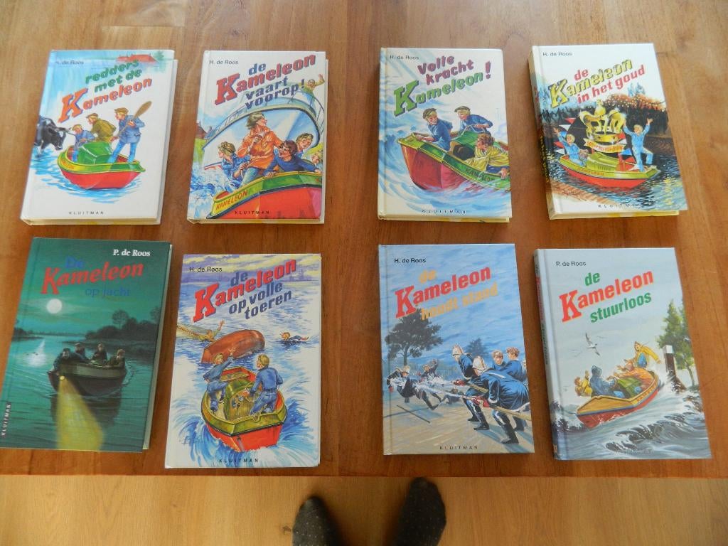 8x Kameleon ( K serie ) los 2,50 of samen 18,50, Ophalen of Verzenden, Zo goed als nieuw, H. de Roos, Fictie