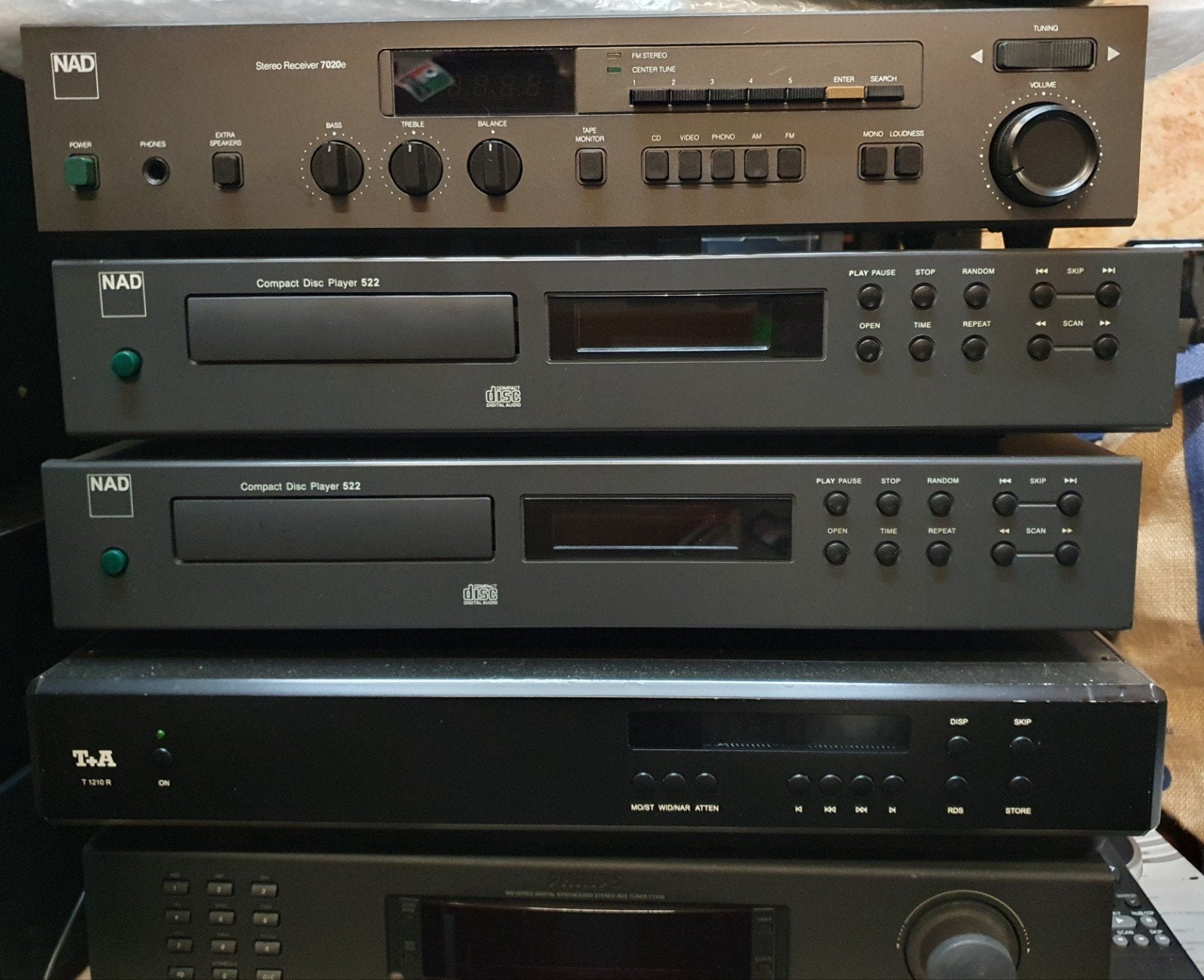 NAD RECEIVER & NAD CD PLAYER, Audio, Tv en Foto, Ophalen of Verzenden, Audio