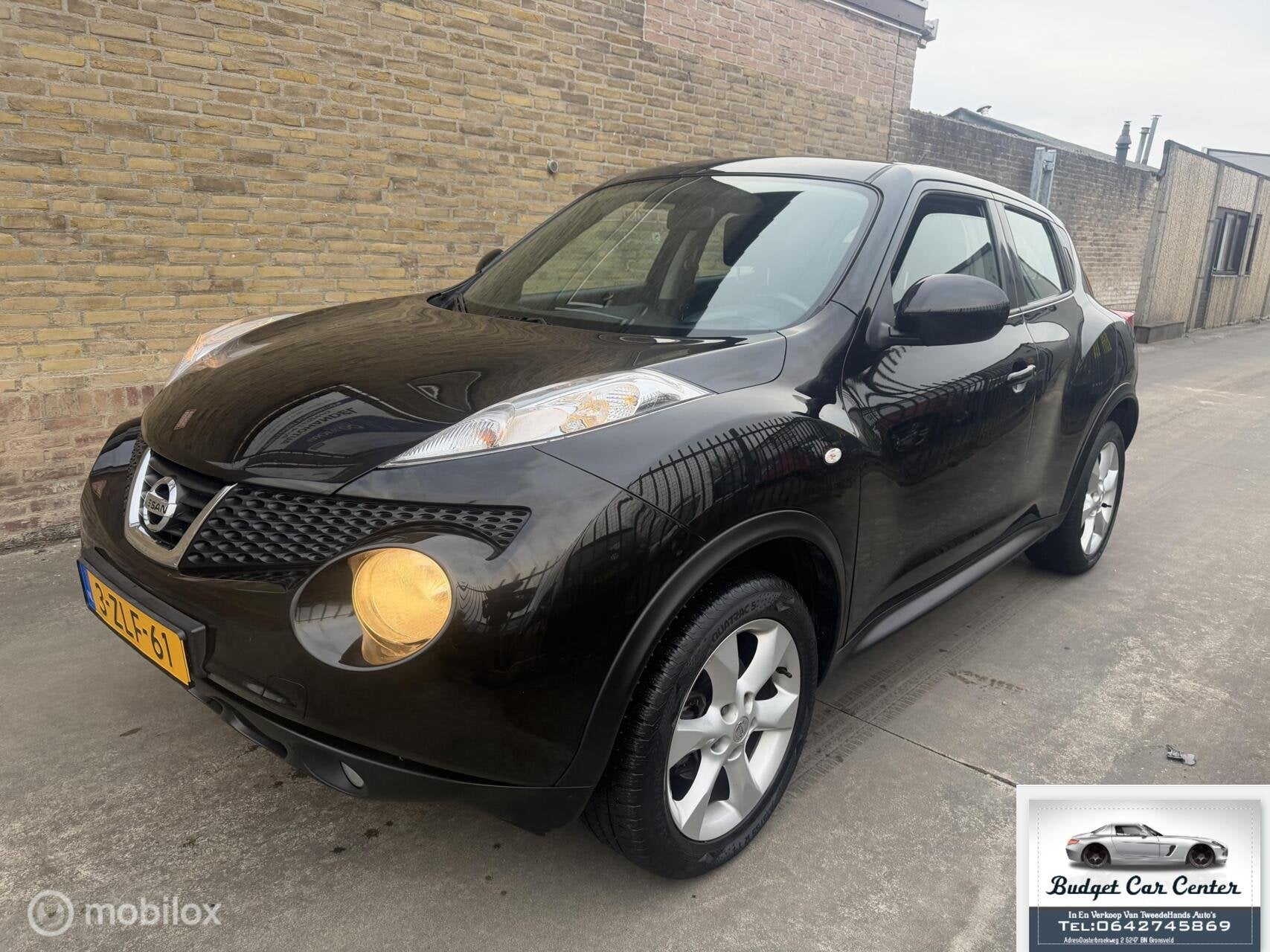 Nissan Juke 1.6 Visia AIRCO Hoge instap., Auto's, Nissan, Euro 5, 4 cilinders, Start-stop-systeem, Bedrijf