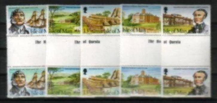 Isle of Man 173-177 GutterPair, postfris*, Verzenden, Postfris
