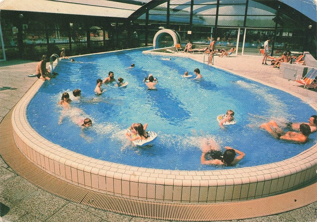 Sporthuis Centrum Bungalowpark Het Meerdal, America, Ophalen of Verzenden, 1980 tot heden, Gelopen, Limburg