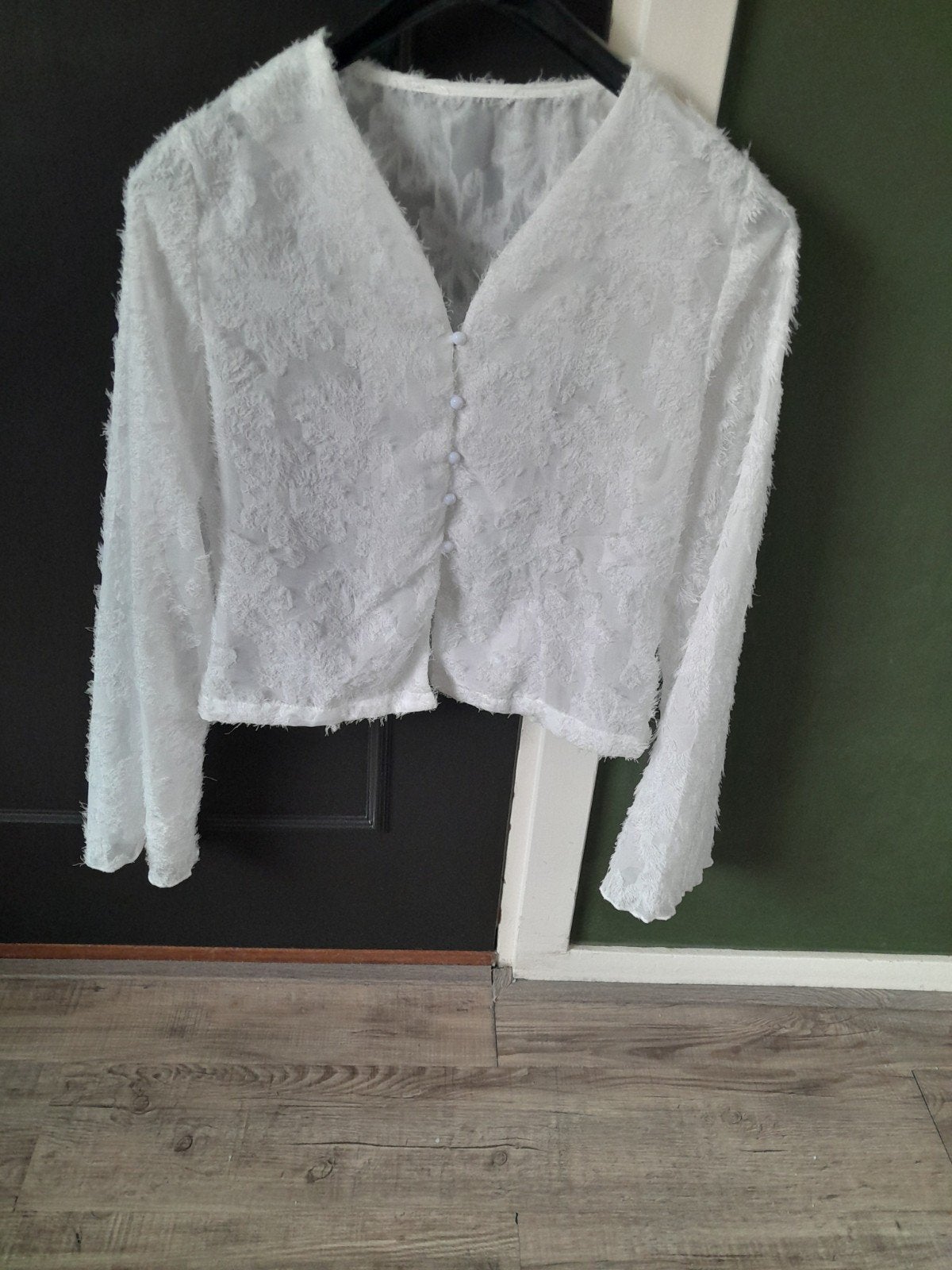 Leuke kanten top maat 36 nieuw, Kleding | Dames, Tops, Ophalen of Verzenden, Nieuw, Maat 36 (S), Zonder mouw