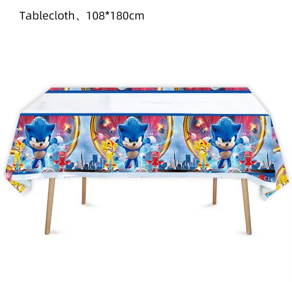 Nieuw Sonic the Hedgehog Tafelkleed - 108x180cm, Ophalen, Nieuw, Versiering, Verjaardag