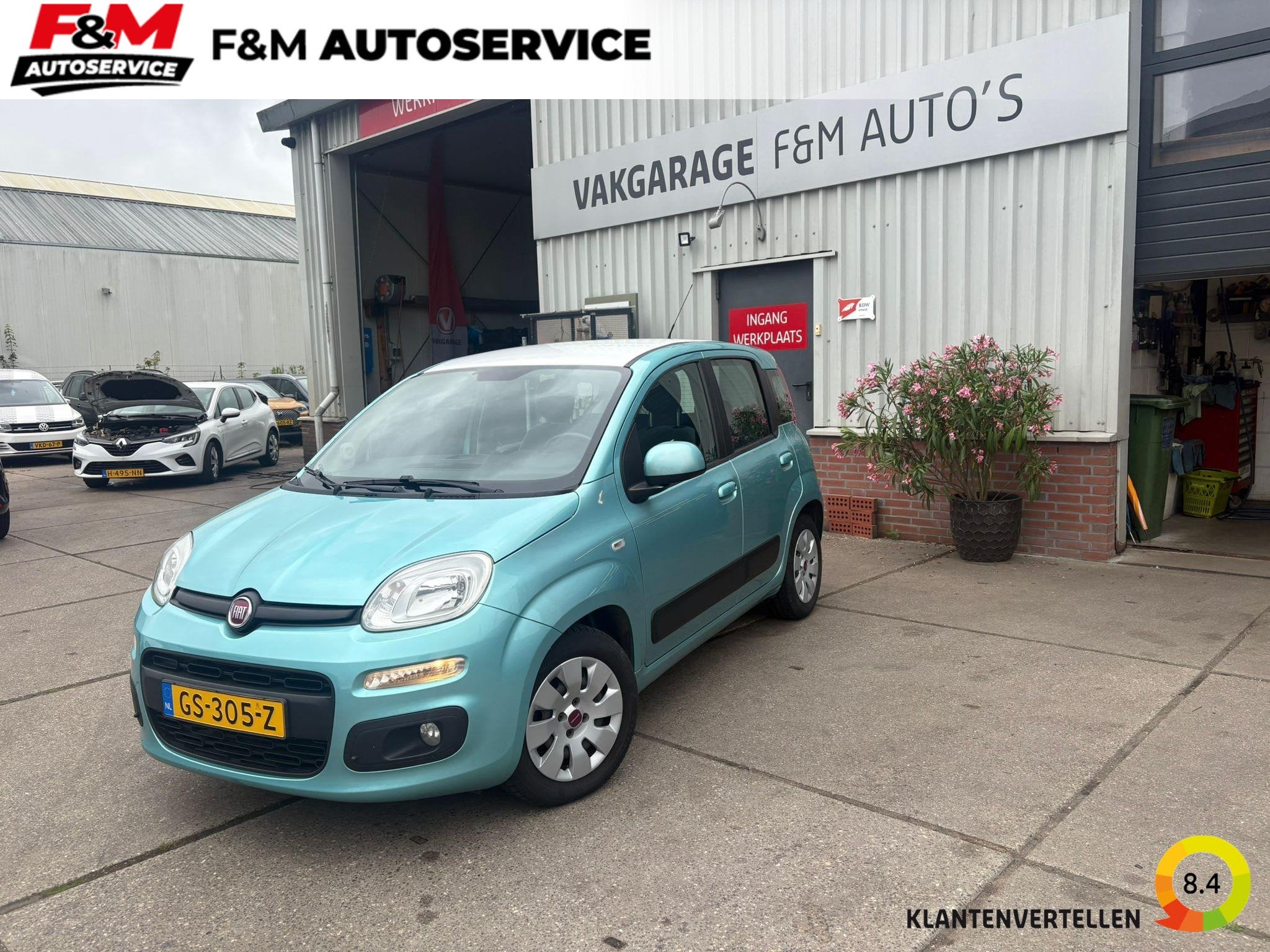 Fiat Panda 0.9 TwinAir Lounge, Voorwielaandrijving, Stof, Gebruikt, Panda