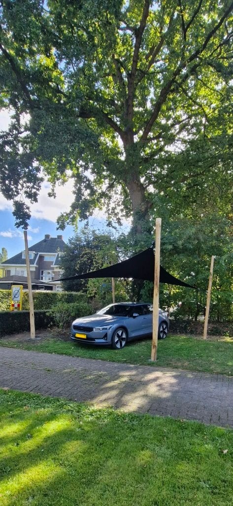 Schaduwdoek als carport, Ophalen of Verzenden, Nieuw