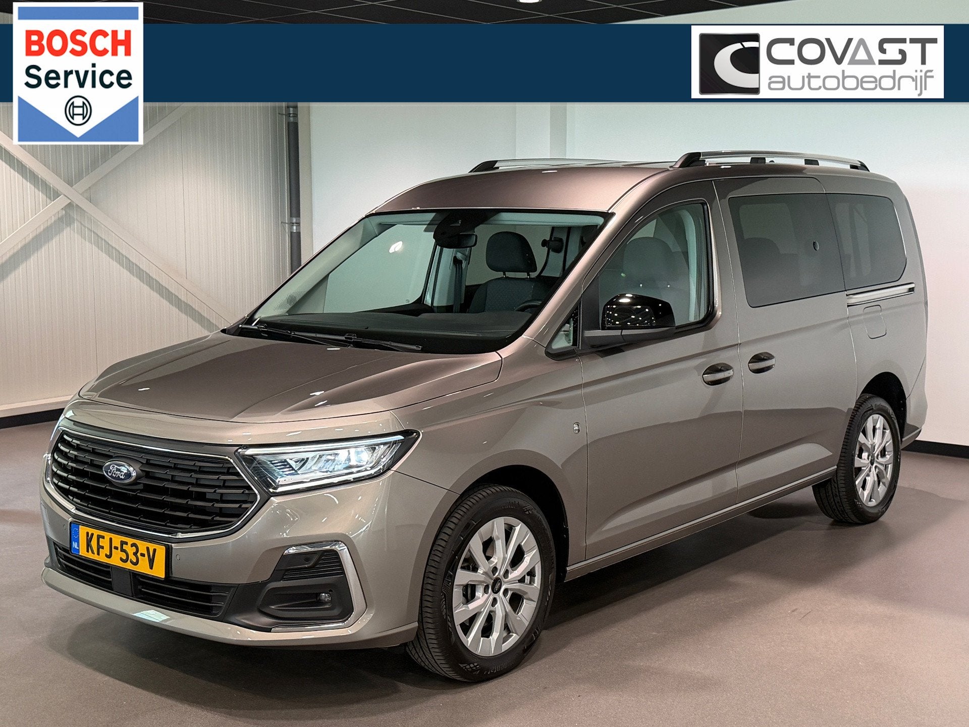 Ford TOURNEO CONNECT L2 Rolstoelauto Automaat 5+1 El.Klep|2x, Dealer onderhouden, Stof, 14 km/l, Bedrijf