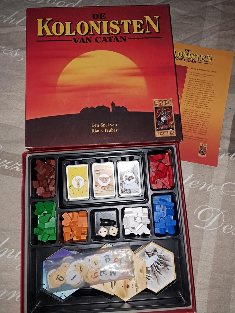 Kolonisten van catan met uitbreiding, Ophalen of Verzenden, Zo goed als nieuw