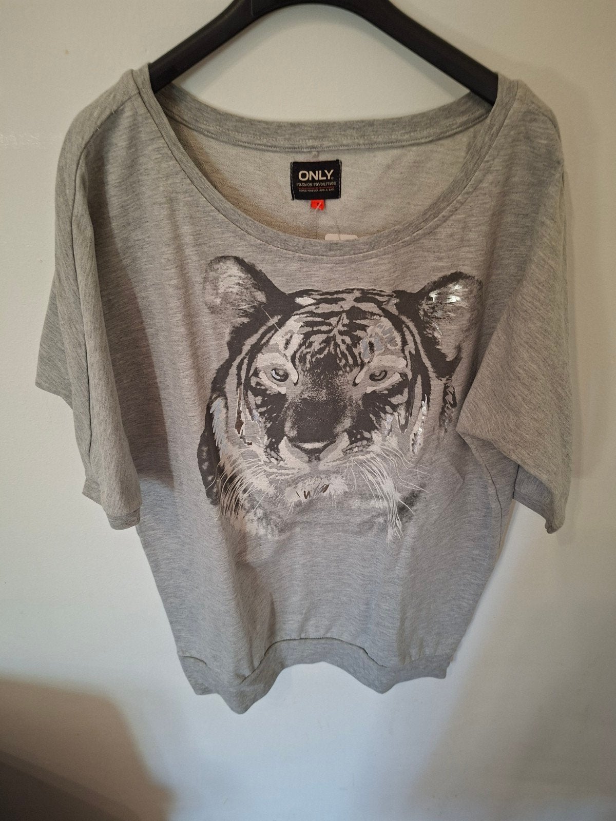 Only shirt maat S met tijgerprint, Only, Ophalen of Verzenden