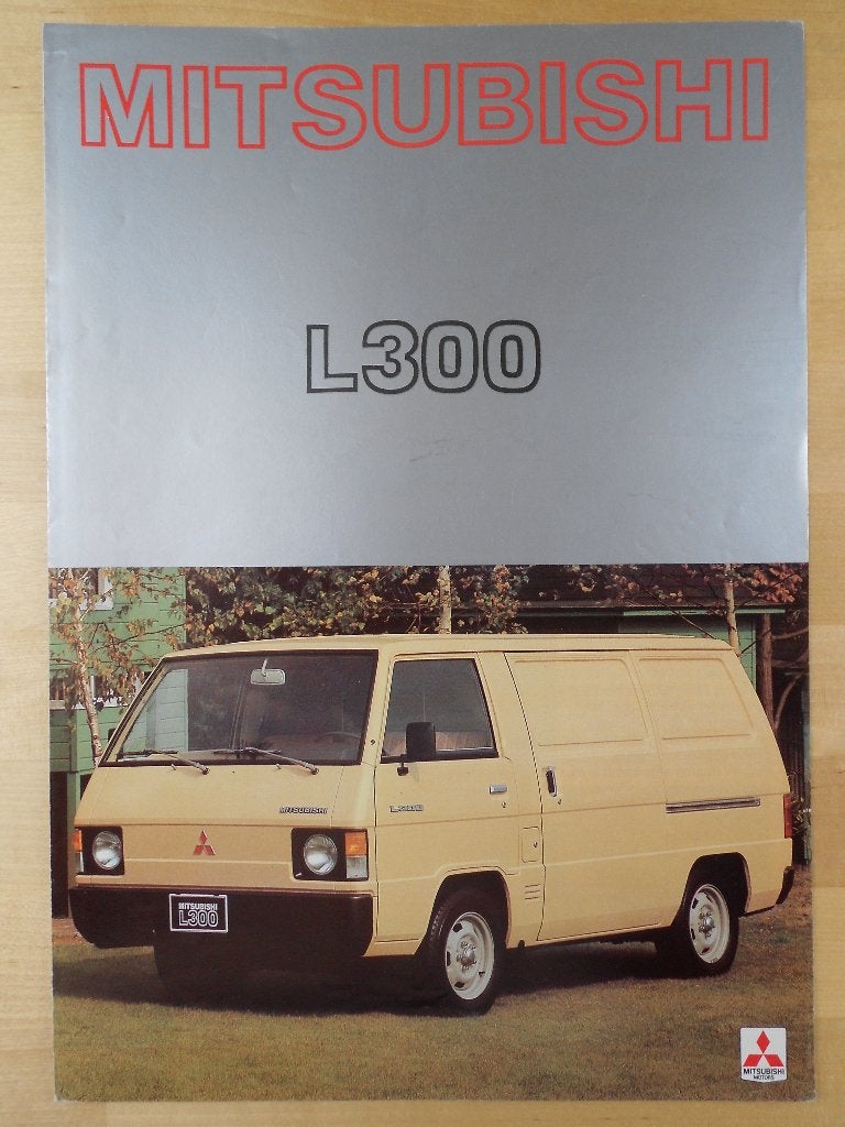 Mitsubishi L300 Brochure 1980 – L-300, Mitsubishi, Ophalen of Verzenden, Mitsubishi, Zo goed als nieuw