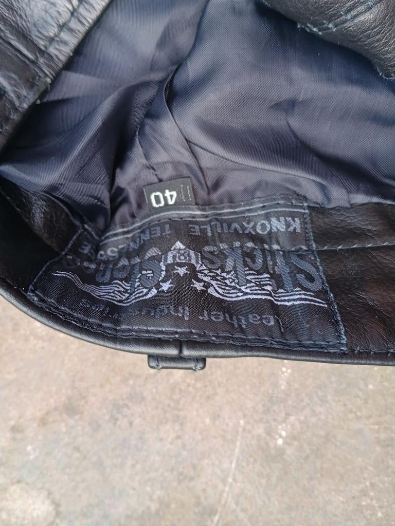 Leren motorbroek maat 40 - ZGAN, Motoren, Broek | leer, Heren, Ophalen of Verzenden, Tweedehands