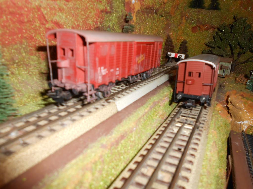 Märklin 4698, 2x Zwitserse goederenwagons SBB CFF FFS, Wisselstroom, Treinset, Ophalen of Verzenden, Zo goed als nieuw