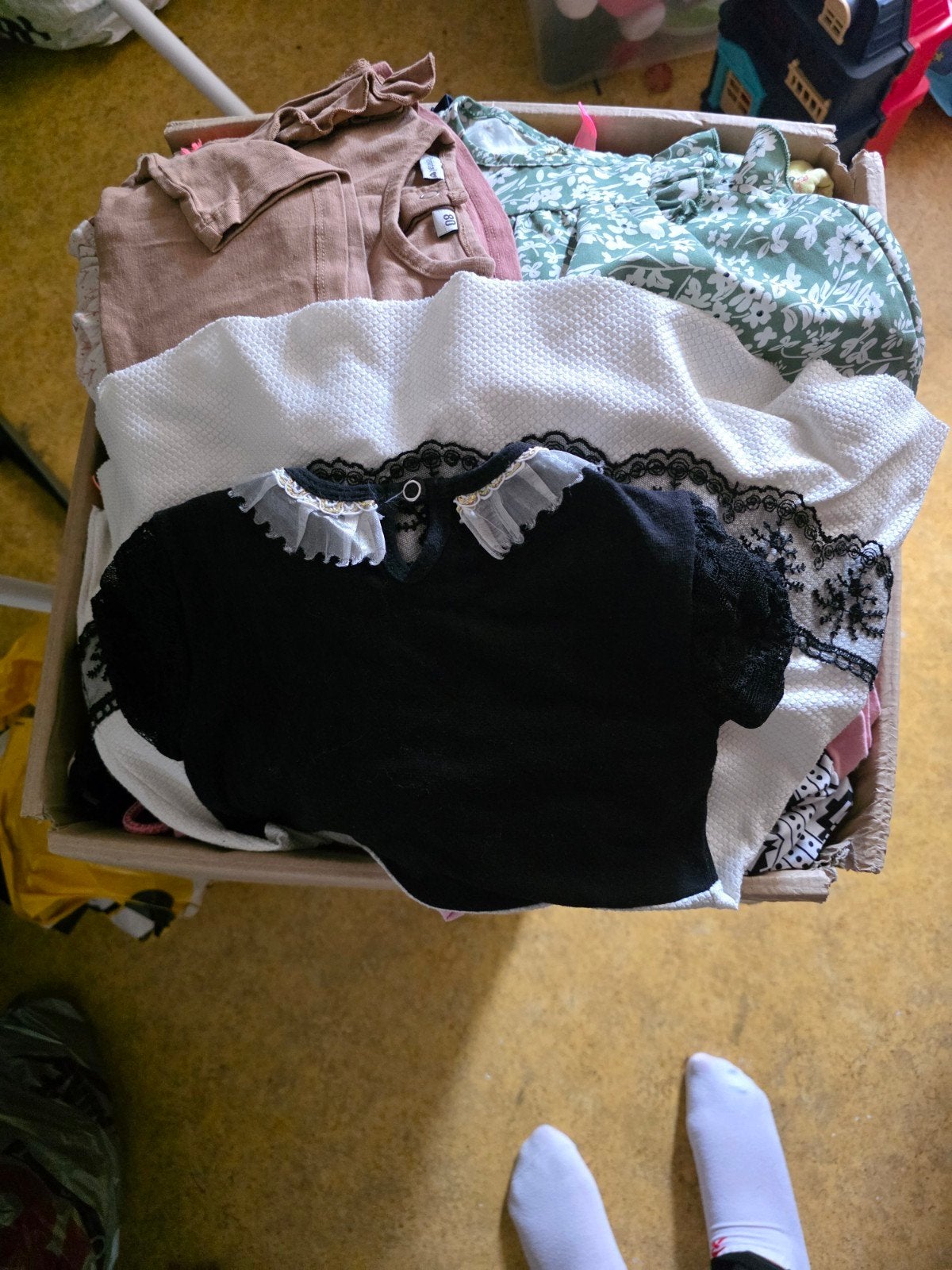 Groot pakket meisjes kinderkleding maat 80 - 65+ stuks, Ophalen of Verzenden