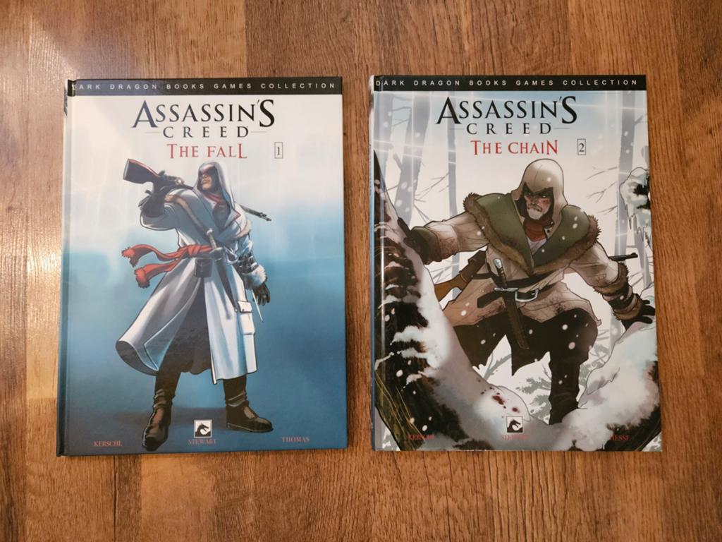 Set Assassin's Creed comics The Fall 1 en The Chain 2, Meerdere comics, Ophalen of Verzenden, Zo goed als nieuw, Overige gebieden