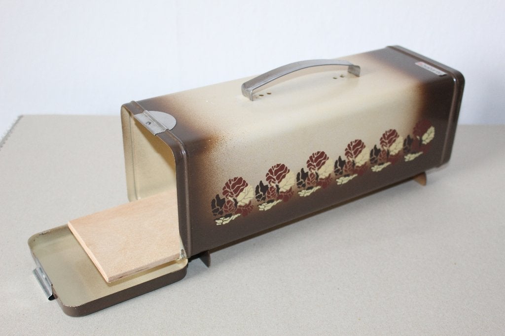 Brabantia peperkoekblik met houten inleg, supernetjes, Ophalen of Verzenden, Gebruikt, Koek(jes), Overige merken