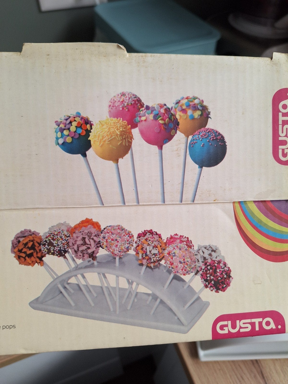 Gusto Cake Pop Maker Set - Siliconen mallen & standaard, Kunststof, Gusta, Ophalen of Verzenden, Roze