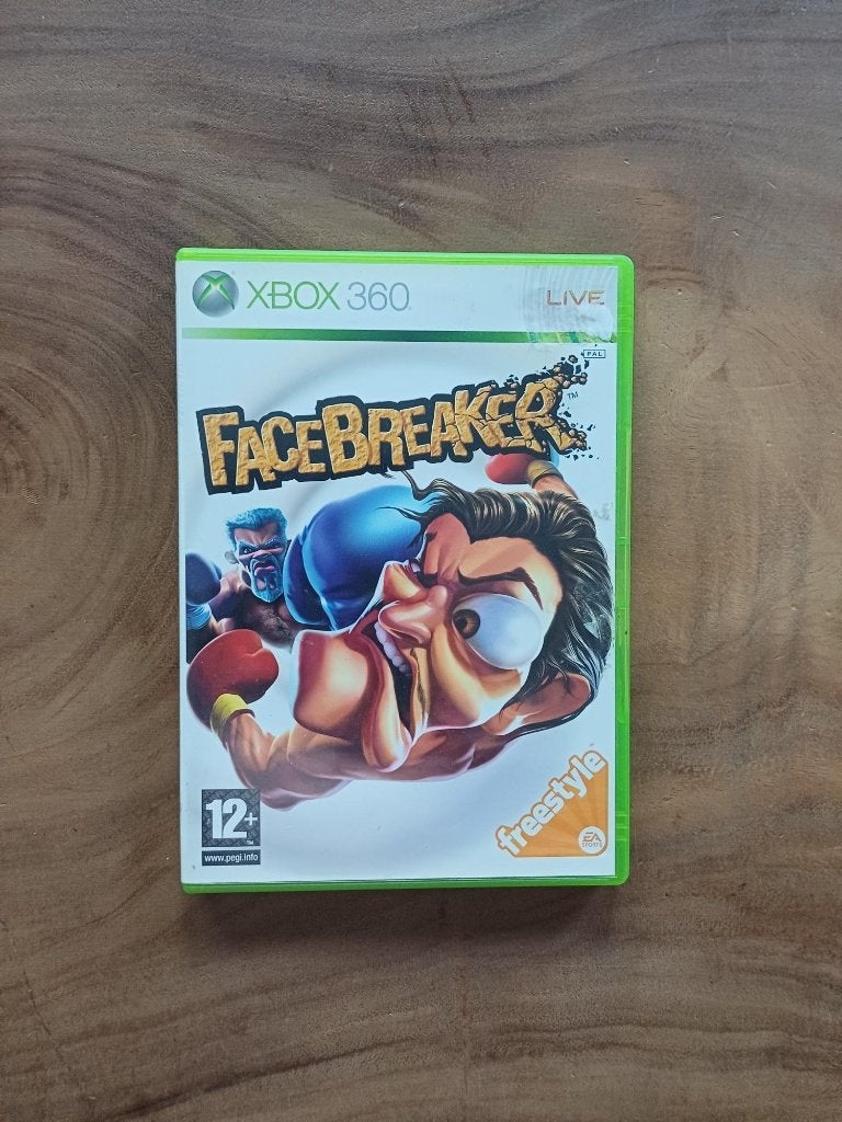 XBOX 360 - Facebreaker, 1 speler, Ophalen of Verzenden, Zo goed als nieuw, Vanaf 18 jaar