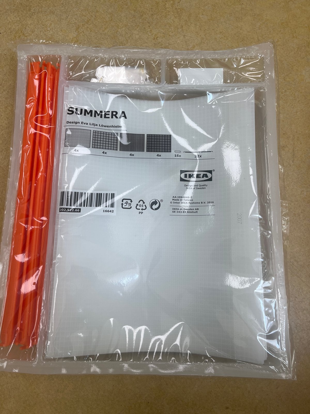 4x IKEA Summera hangmappen - Nieuw in verpakking, Huis en Inrichting, Kasten | Computermeubels, Ophalen