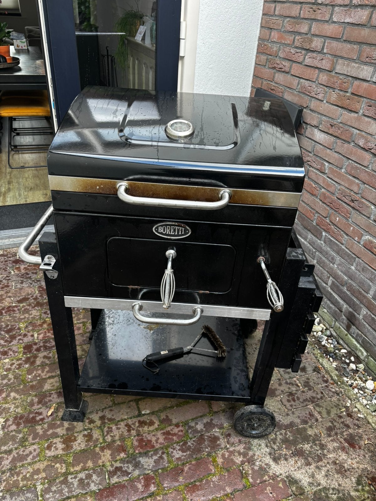Boretti bbq, Ophalen of Verzenden, Gebruikt, Met accessoires