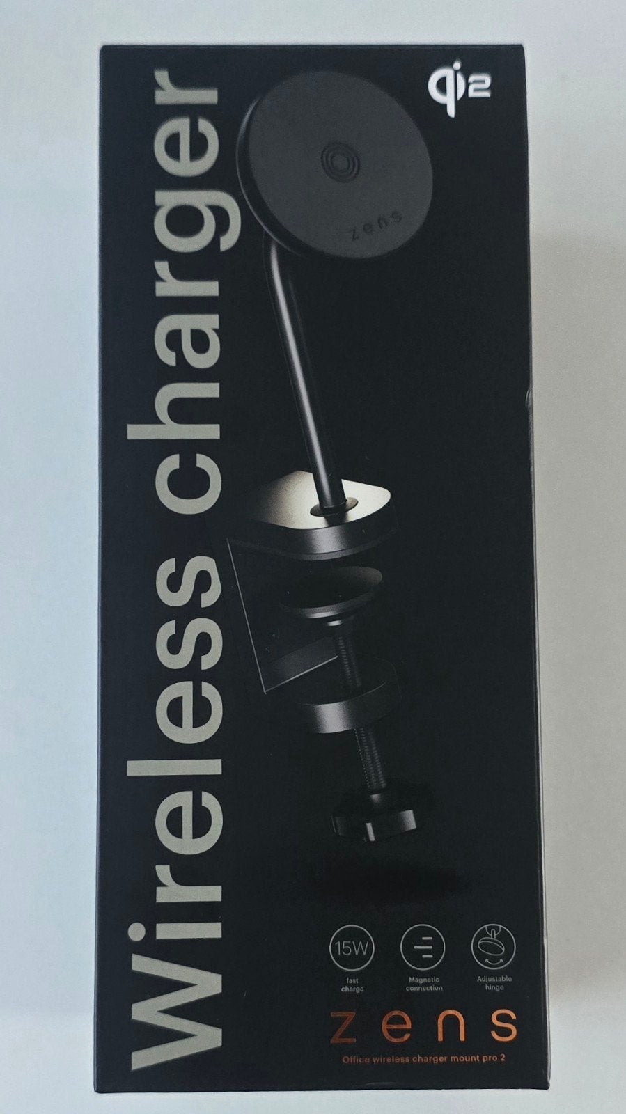Zens Office Wireless Charger Mount Pro 2 - Qi2 15W, Ophalen of Verzenden