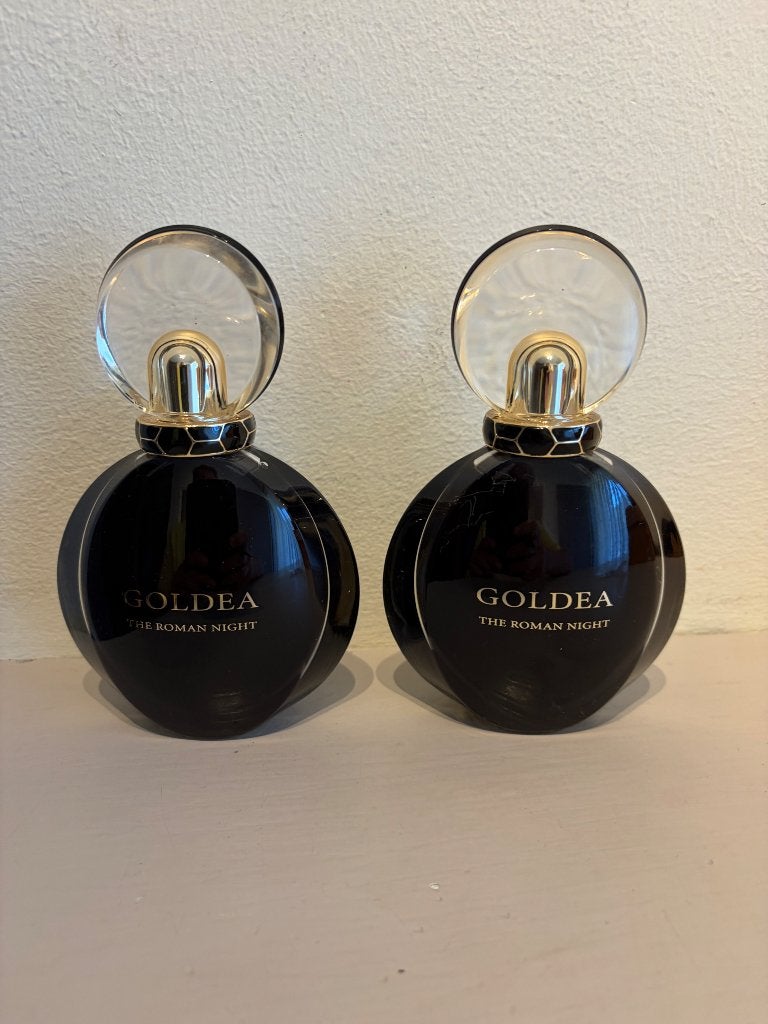 2 x Bvlgari Goldea The Roman Night Eau de Parfum 2 x 75 ml, Ophalen of Verzenden, Nieuw