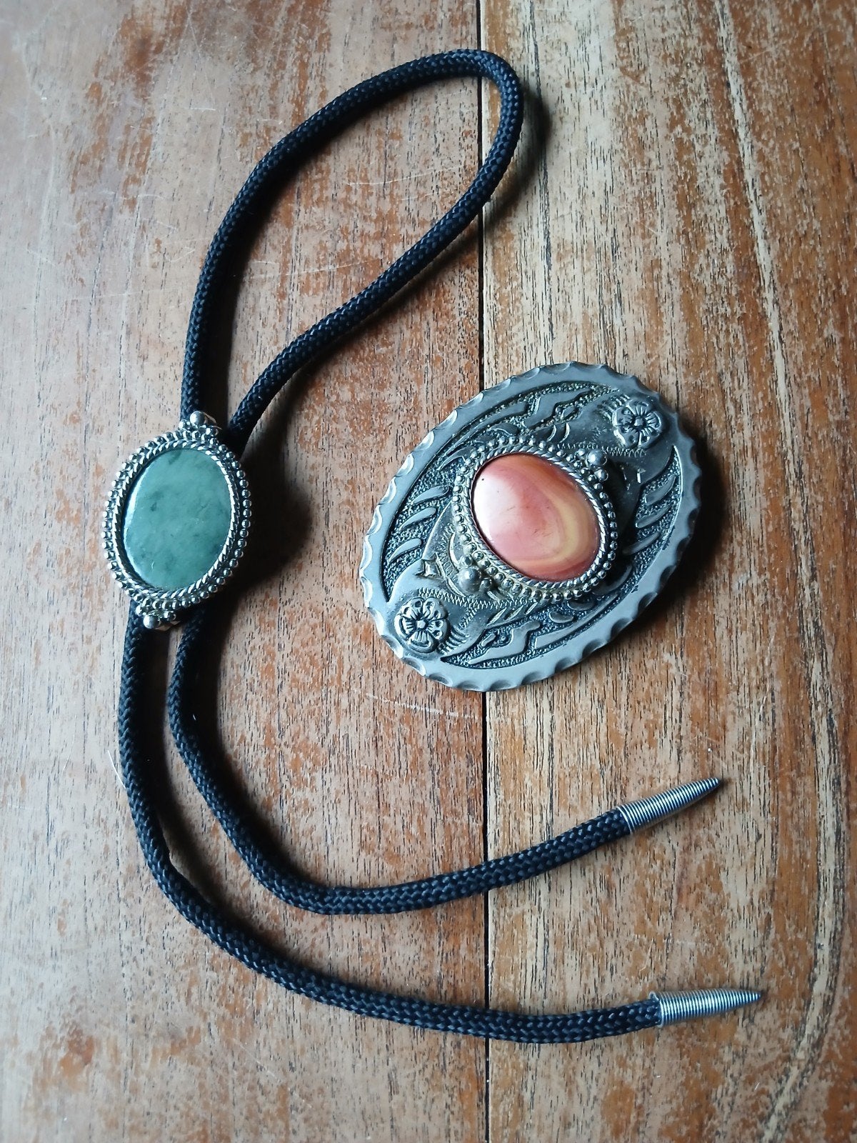 Western set: Riemgesp met Agaat & Bolo met Jade, Ophalen of Verzenden, Zo goed als nieuw