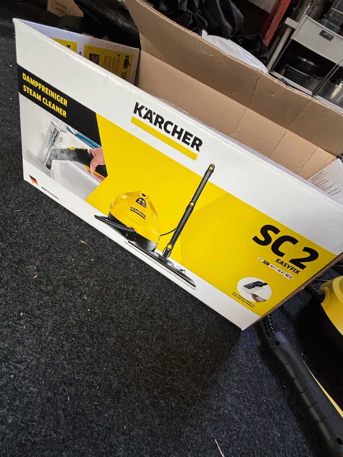 Kärcher SC2 EasyFix Stoomreiniger - Krachtige Reiniging, Ophalen, Overige typen