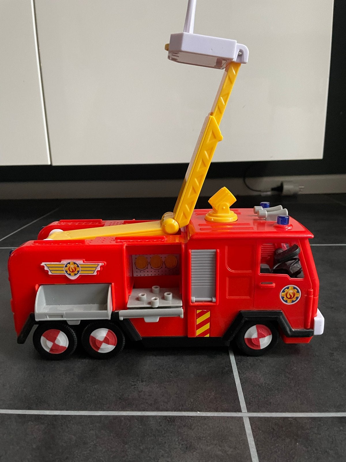 Brandweerwagen speelgoed - Sam de Brandweerman, Kinderen en Baby's, Ophalen, Gebruikt