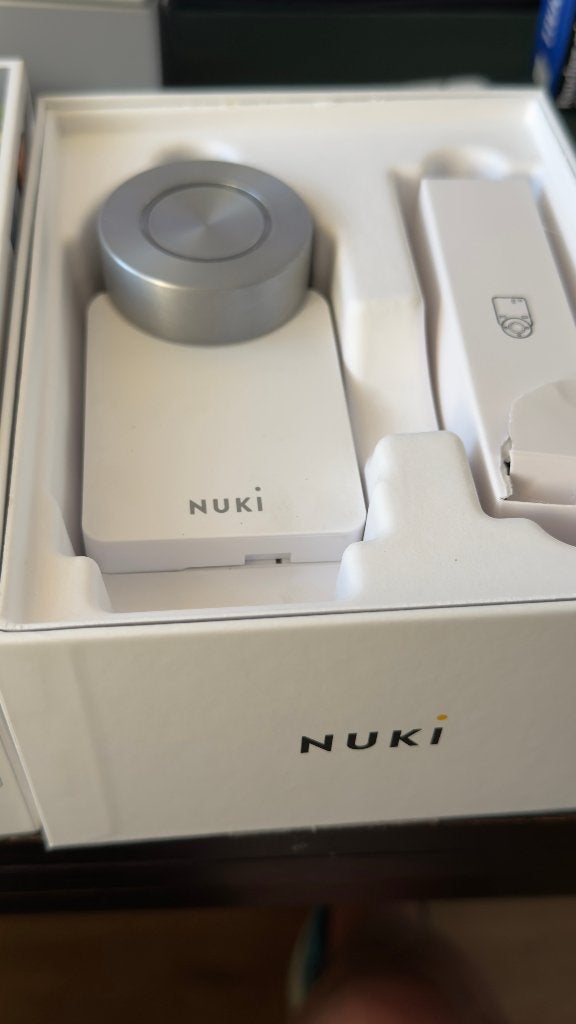 nuki smartlock pro 4e generatie en een nuki keypad 2.0, Ophalen, Zo goed als nieuw, Overige materialen, Slot