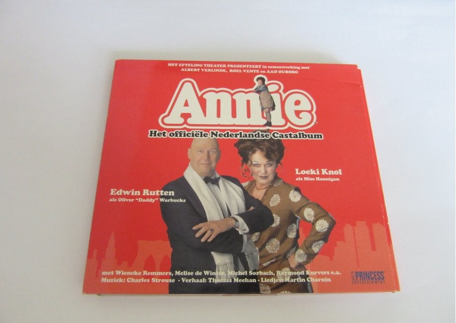 Efteling theater cd Annie de musical, Verzamelen, Efteling, Verzenden, Zo goed als nieuw, Gebruiksvoorwerp