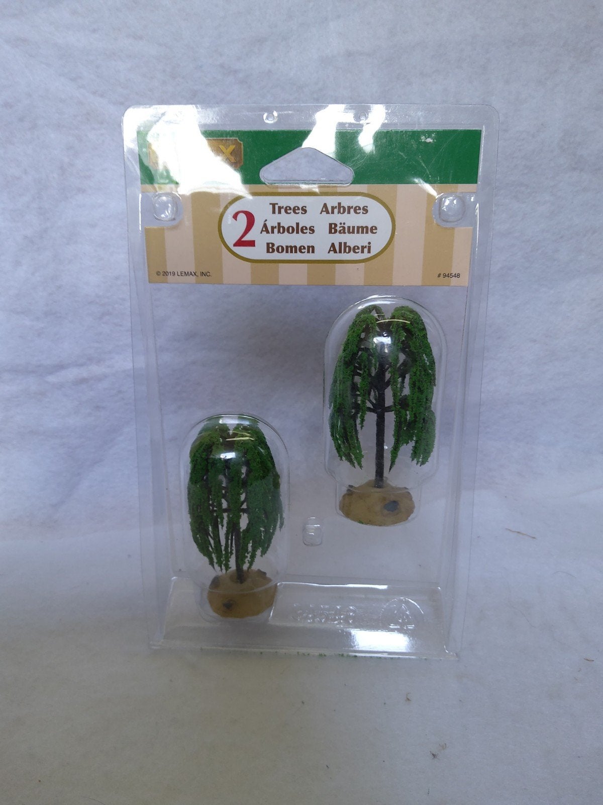 Lemax 94548 Spring Willow Tree - Set van 2   B7, Ophalen of Verzenden, Zo goed als nieuw