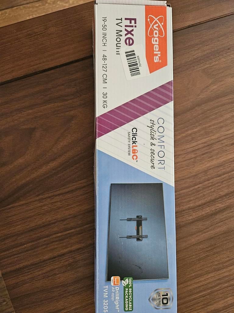 Vogel's Fixe TV Muurbeugel 19-50 inch (48-127 cm), Ophalen, Nieuw