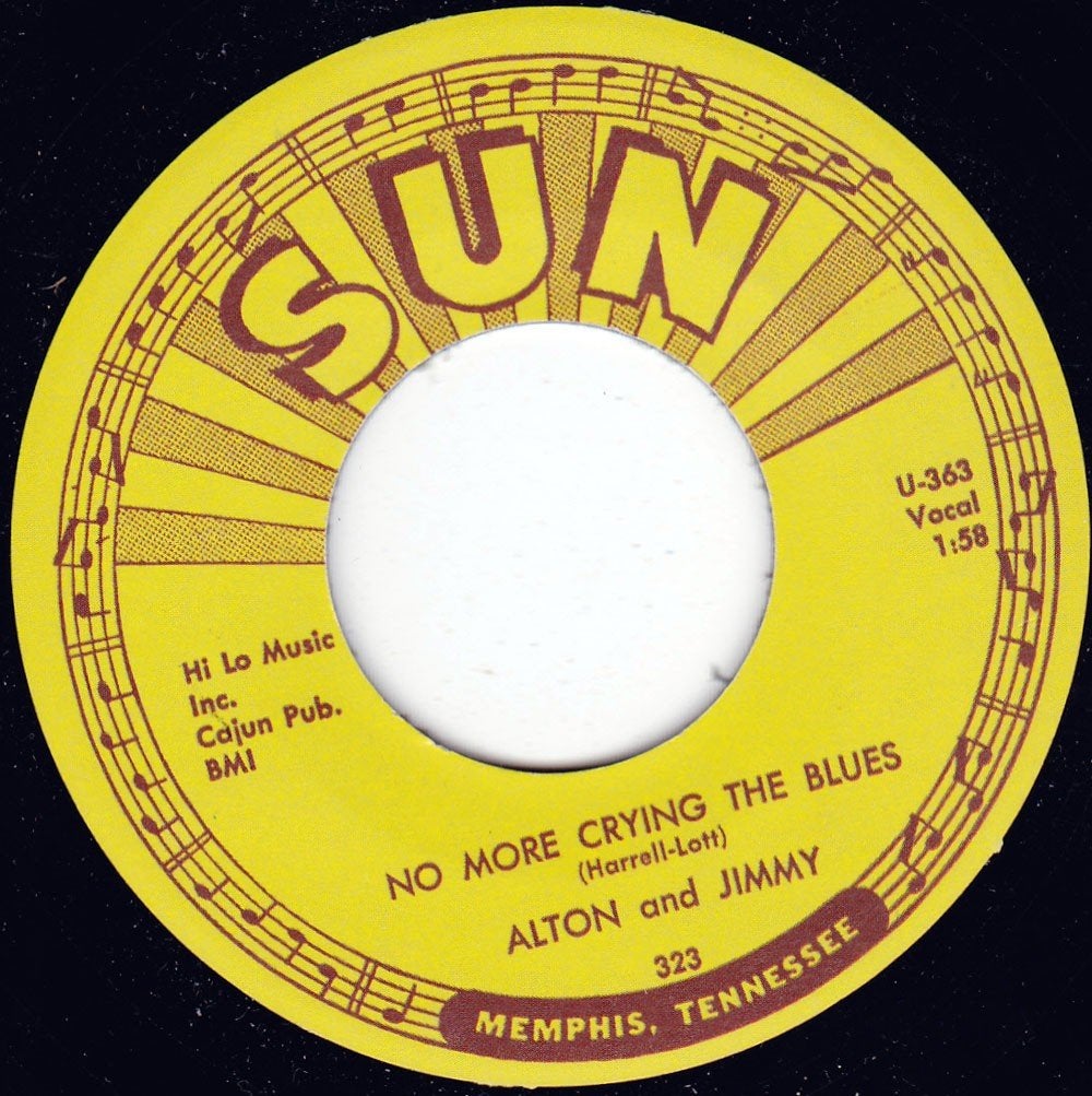 Alton and Jimmy - No More Crying The Blues ( rockabilly )