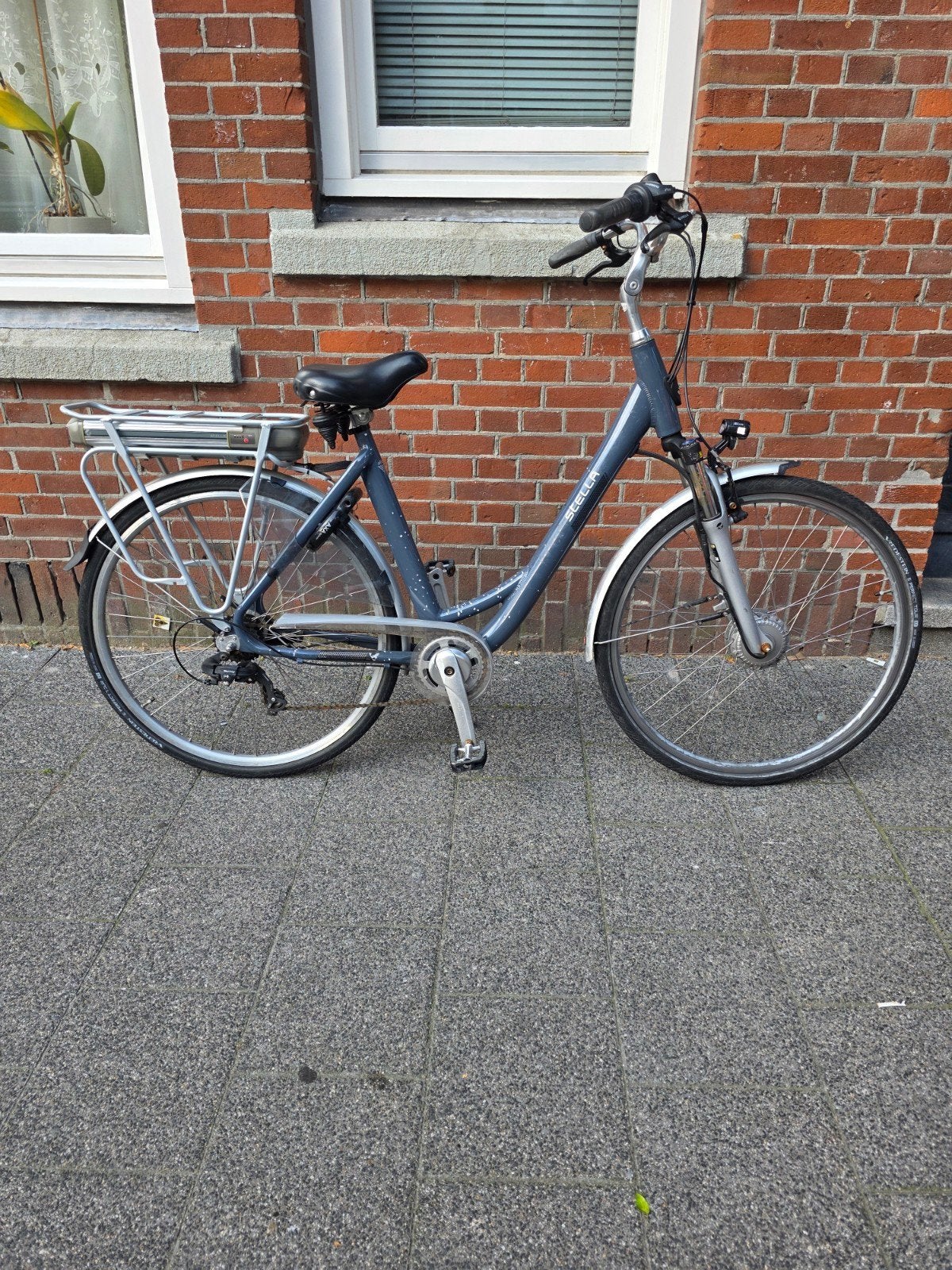 Stella allegra elektrische damesfiets 28 inch with 7 gears, Fietsen en Brommers, Elektrische fietsen, 51 tot 55 cm, Ophalen, Zo goed als nieuw