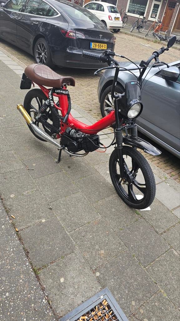 Tomos flexer geel kenteken, Fietsen en Brommers, Brommers | Tomos, Ophalen