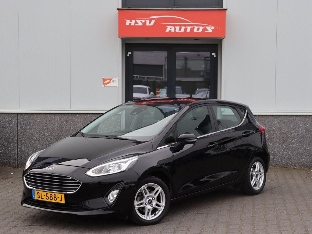 Ford Fiesta 1.0 EcoBoost Titanium navi LM automaat org NL, Gebruikt, Euro 6, 100 pk, Origineel Nederlands
