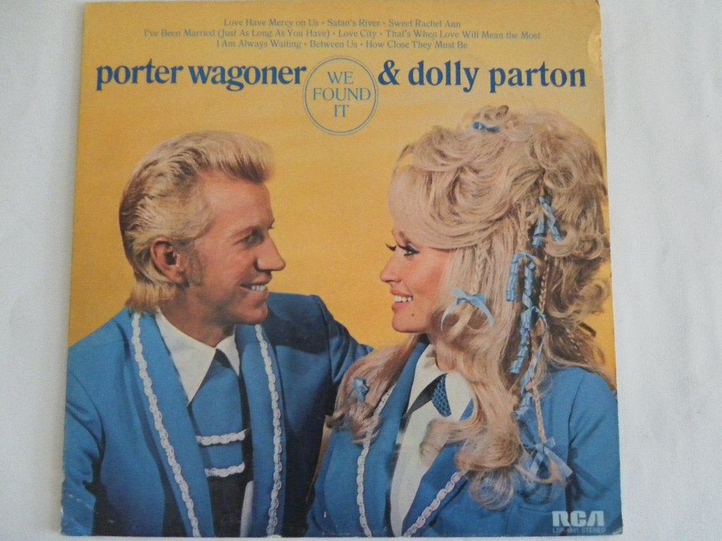 LP Porter Wagoner & Dolly Parton - We Found It, LP, Gebruikt, Ophalen of Verzenden, 12 inch