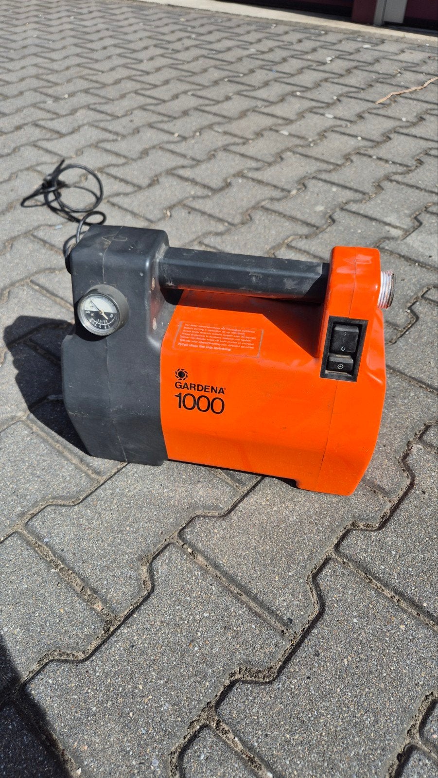 Gardena 1000 Hydrofoorpomp - Krachtige Waterpomp, Ophalen, Gebruikt, Elektrisch, Hydrofoorpomp