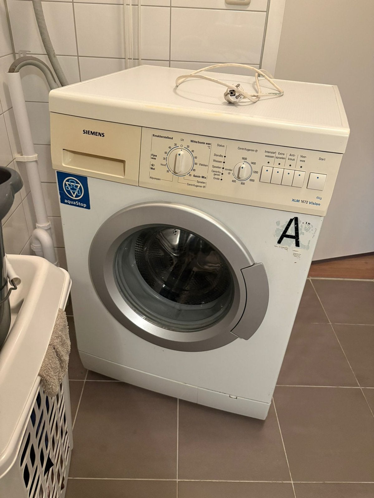 Siemens wasmachine, Ophalen, 1200 tot 1600 toeren, 4 tot 6 kg, Niet werkend