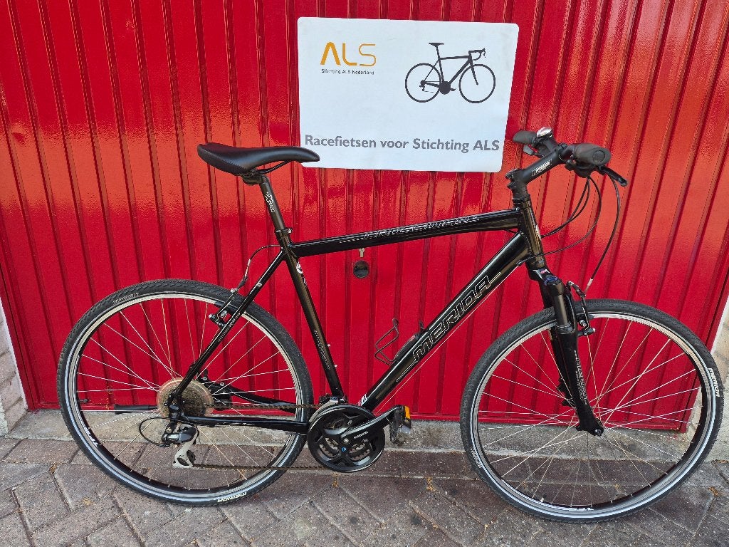 Merida Crossway Hybride Dames/Heren Racefiets - Shimano, 28 inch, Gebruikt, Vering, Velgrem