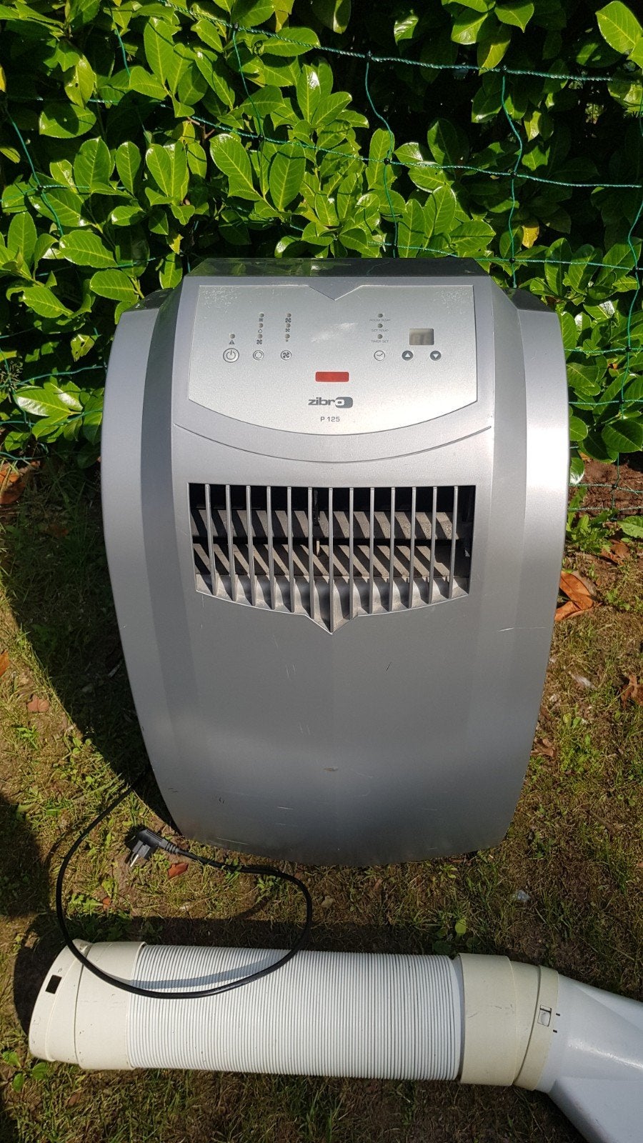 Zibro P125 Mobiele airco + afvoerslang+ evt. thuisbezorging, Ophalen, Gebruikt, Timer, 3 snelheden of meer