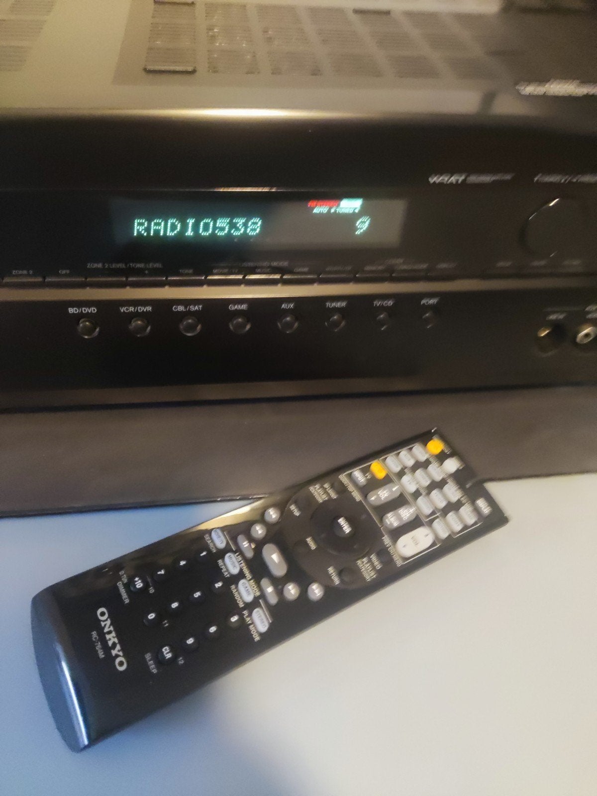 Onkyo versterker, Ophalen, Zo goed als nieuw, 120 watt of meer, Onkyo