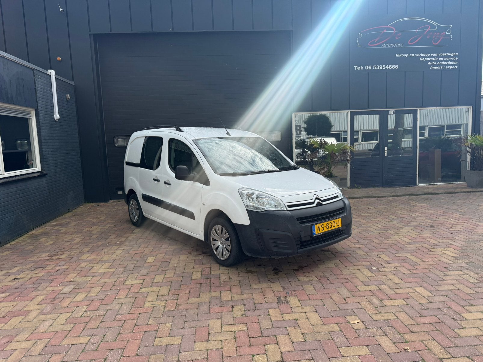 Citroën Berlingo GB 1.6 Bluehdi 100pk S&S 3pl ETG 2015, Euro 5, Stof, Zwart, 4 cilinders