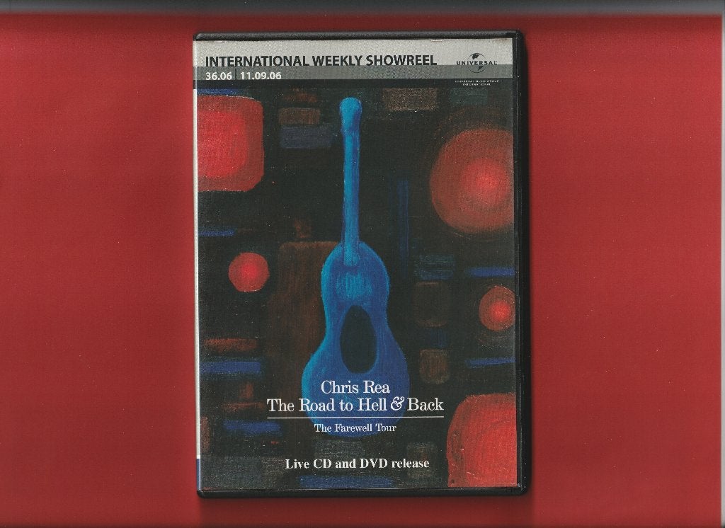 Various Universal Showreel 36.06 Date 11.09..6 Chris Rea /U2, Alle leeftijden, Ophalen of Verzenden, Zo goed als nieuw, Muziekvideo's