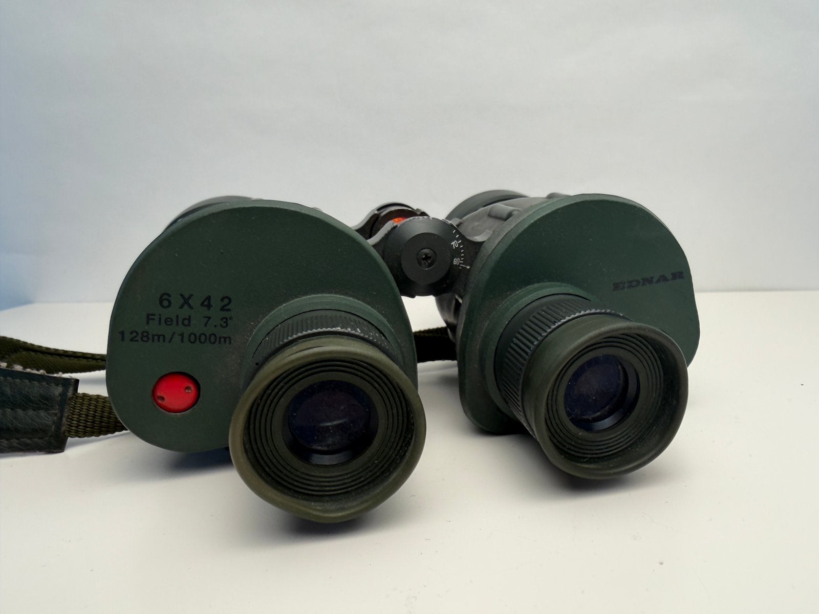 Ednar 6x42 (Leica), Ophalen of Verzenden, Zo goed als nieuw, 8 tot 12x, Dakkant (recht)