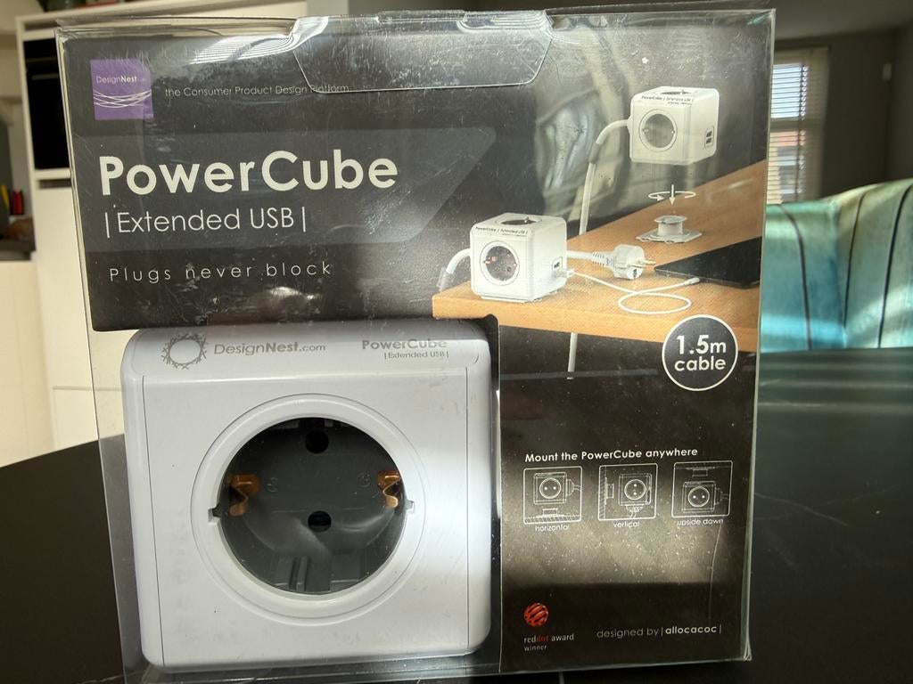 Powercube 2 stuks, Ophalen, Zo goed als nieuw