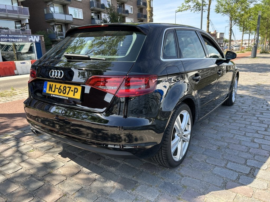 Audi A3 Sportback 1.4 TFSI Ambition Pro Line plus 5 deurs ai, Auto's, Audi, Voorwielaandrijving, Euro 5, Gebruikt, Zwart